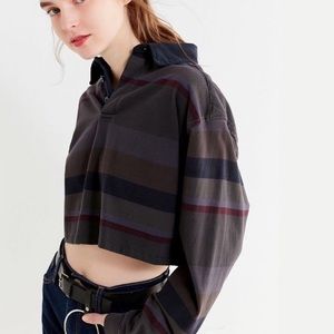 Urban Renewal Cropped Rugby Shirt